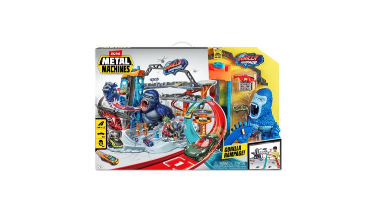 Zuru Metal Machines Gorilla Rampage Garage Playset