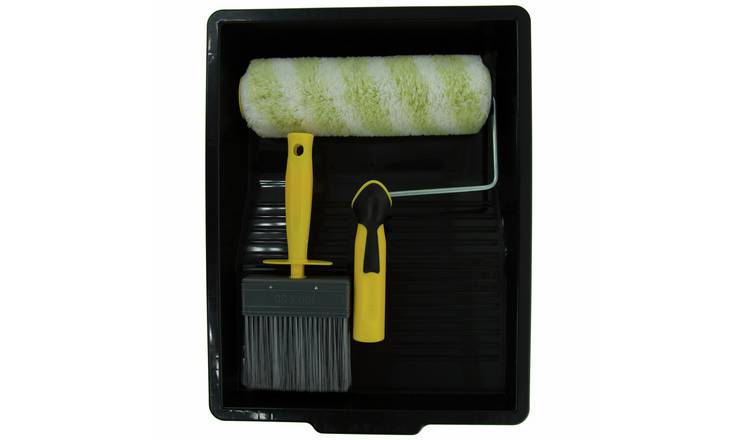 Coral Max Coat Paint Roller & Brush Set- Pack of 4