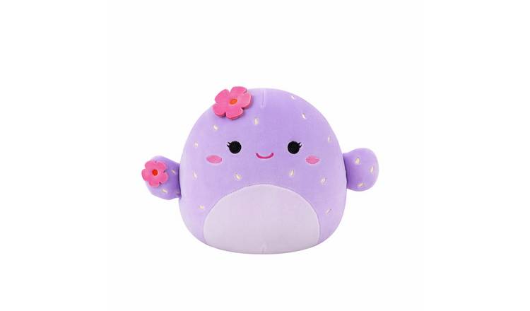 Squishmallows 7.5 Inch Adrienne Purple Soft Toy