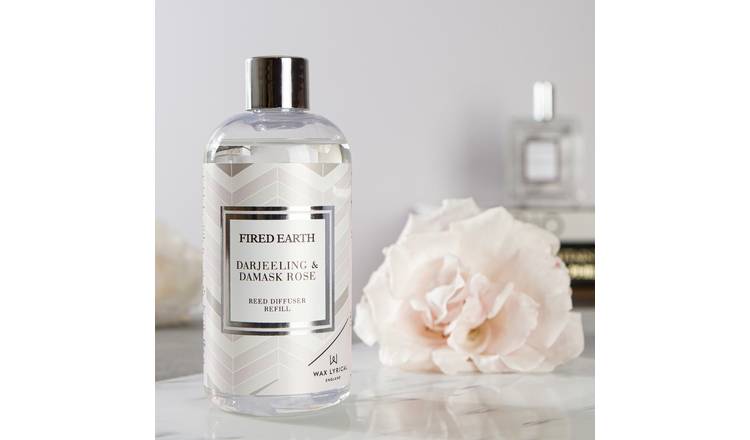 Fired Earth Reed Diffuser Refill - Darjeeling & Damask Rose