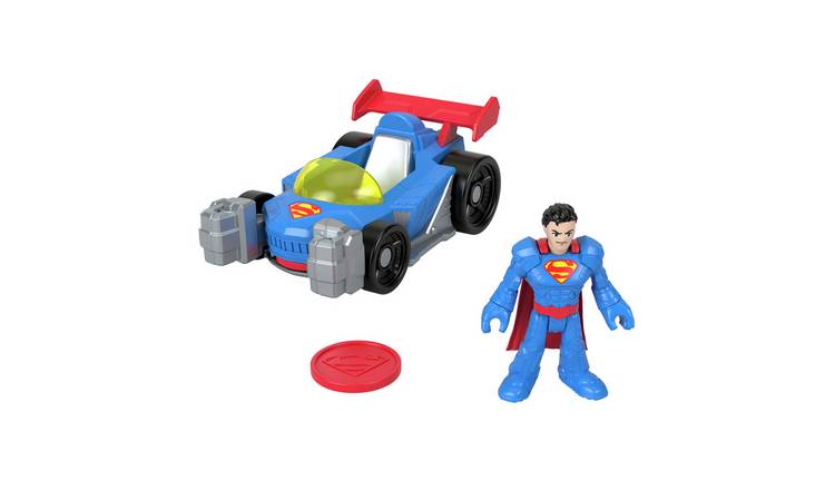 Imaginext DC Super Friends Supermobile Toy Car Figure Set