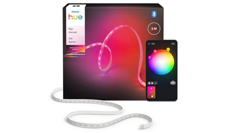 Philips Hue Flux Vibrant Colour Smart Lightstrip - 3m