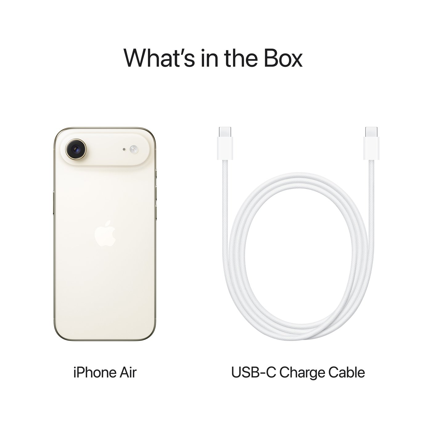 Buy SIM Free iPhone Air 5G 256GB AI Mobile Phone - Light Gold