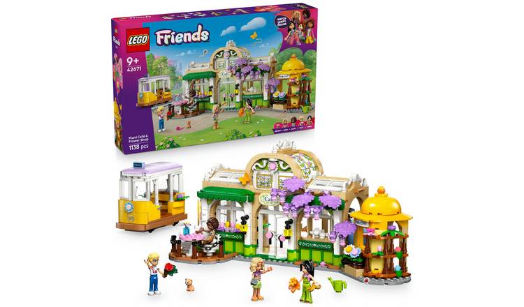 LEGO Friends Plant Café & Flower Shop Toy Playset 42671