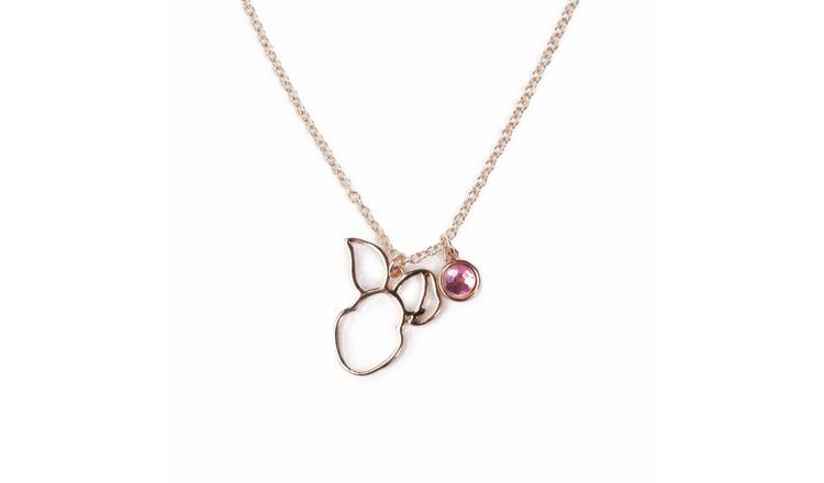 Custard London Gold Winnie the Pooh Piglet Pendant Necklace