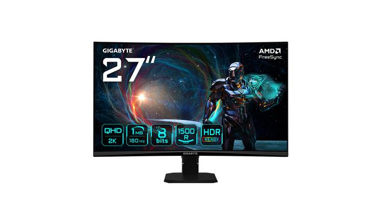 Gigabyte GS27QC 27Inch 180Hz QHD Gaming Monitor
