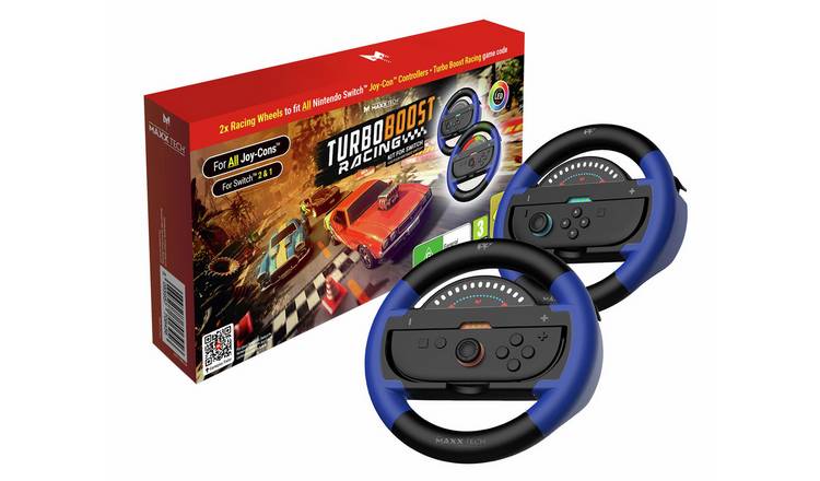 Maxx Tech Turbo Boost Racing Kit For Nintendo Switch 2 & 1