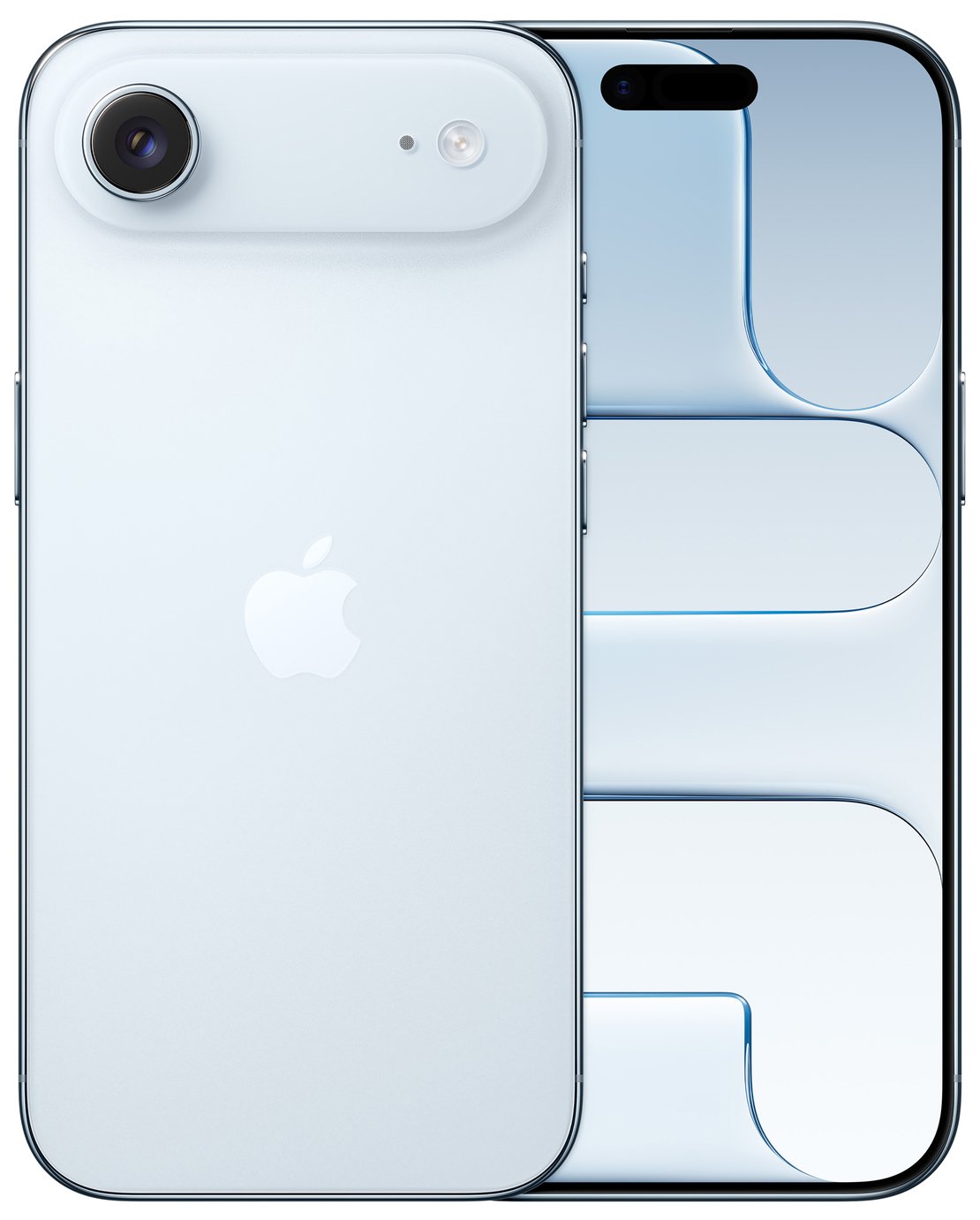 SIM Free iPhone Air 5G 512GB AI Mobile Phone - Sky Blue
