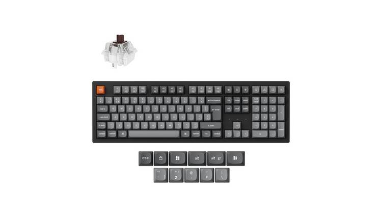 Keychron K10 Max QMK Wireless Mechanical Keyboard - Black