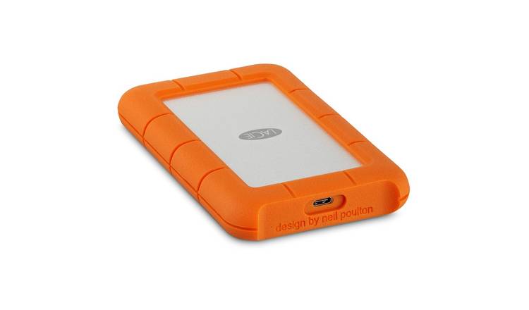 LaCie Rugged USB-C 5TB Portable Hard Drive