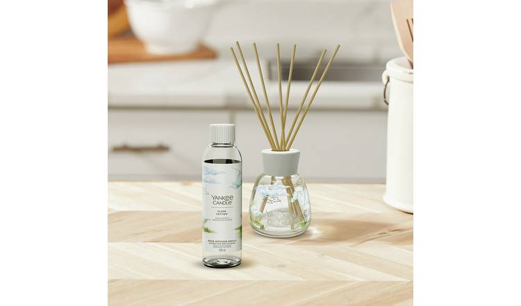 Yankee Signature 200ml Reed Diffuser Refill - Clean Cotton