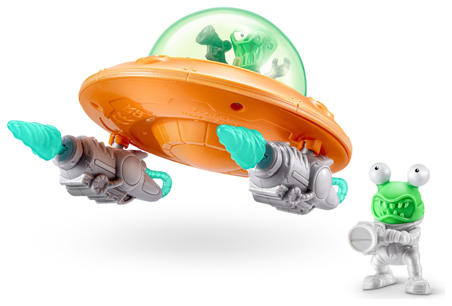 Smashers Dinos VS Aliens - Serie 1 Cápsula Planeta Con 2 Figuras Sorpresa, Juguete De Colección Para Niños