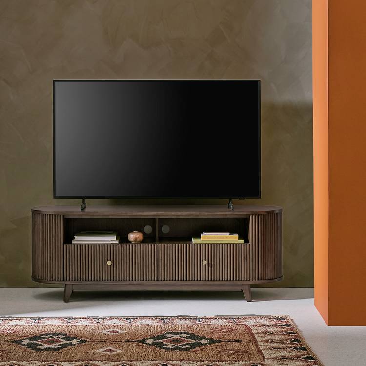 Habitat Kendi 2 Drawers TV Unit - Walnut 0