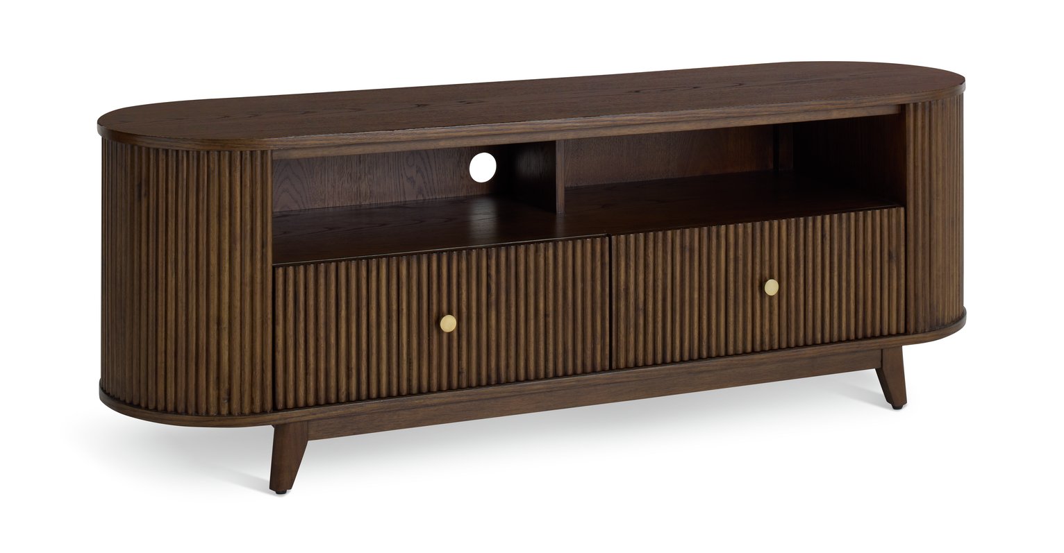 Buy Habitat Kendi 2 Drawers TV Unit - Walnut | TV stands and units