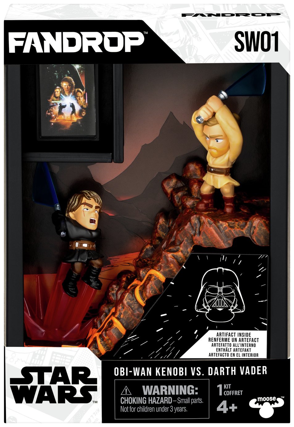 FANDROP Obi Wan Kenobi Vs.Darth Vader Collectable Toys