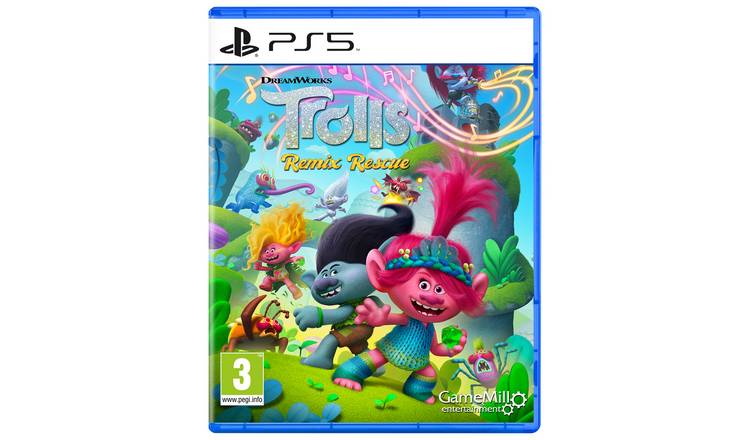 DreamWorks Trolls Remix Rescue PS5 Game