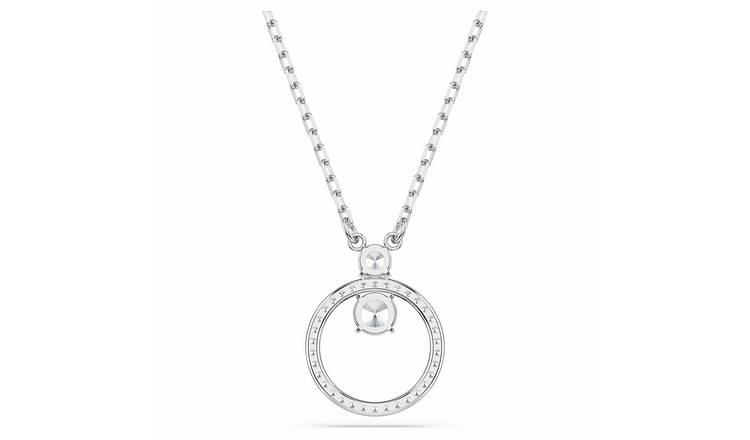 Swarovski Silver Plated Crystal Constella Pendant Necklace