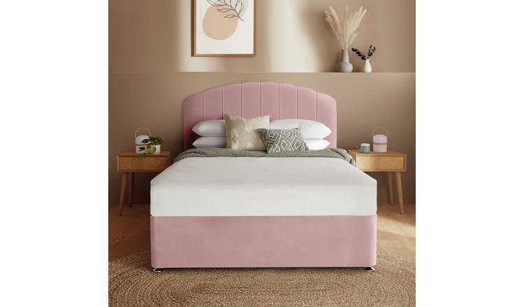 Silentnight Middleton Single 2 Drawer Divan Bed - Pink