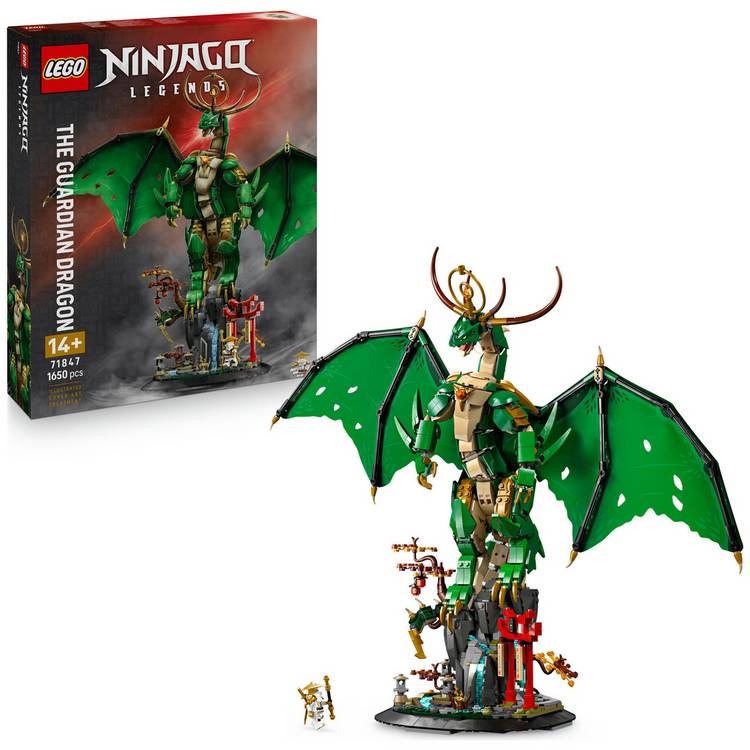 LEGO NINJAGO The Guardian Dragon Model Building Kit 71847 0
