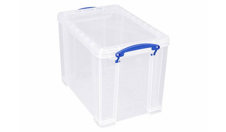 Really Useful 19L Plastic Storage Box - Clear