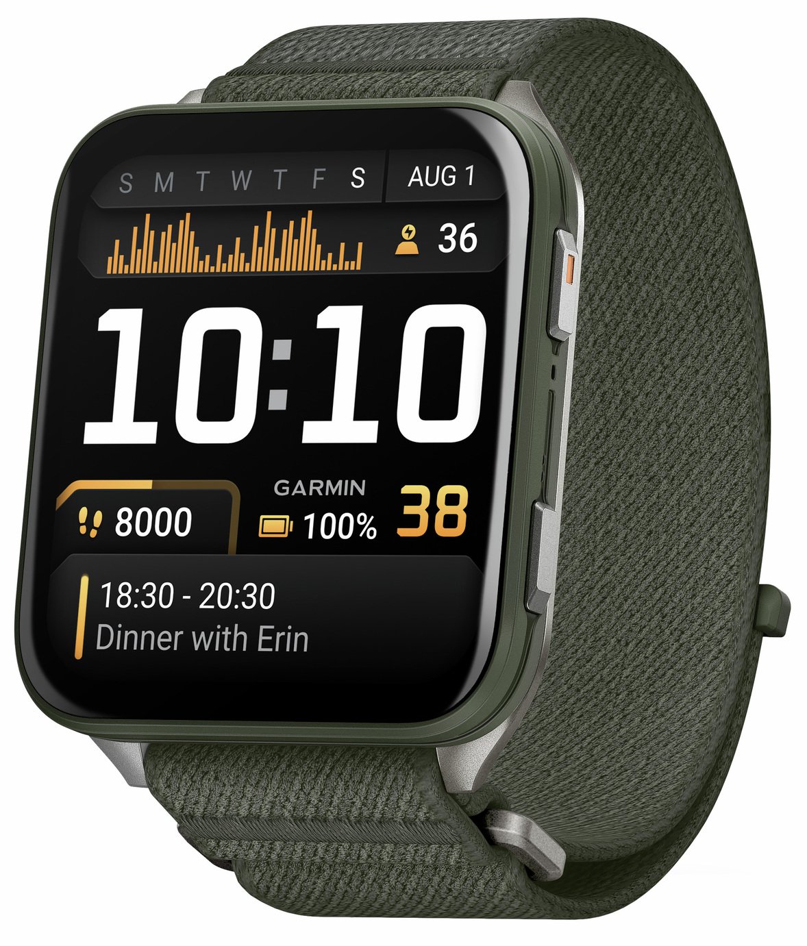Garmin Venu X1 GPS Fitness Smart Watch - Moss