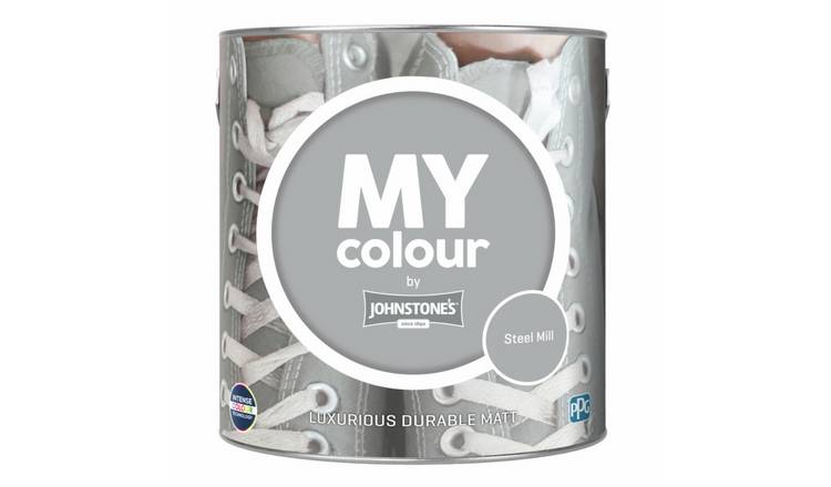 Johnstone's MY colour Durable Matt Paint 2.5L - Steel Mill