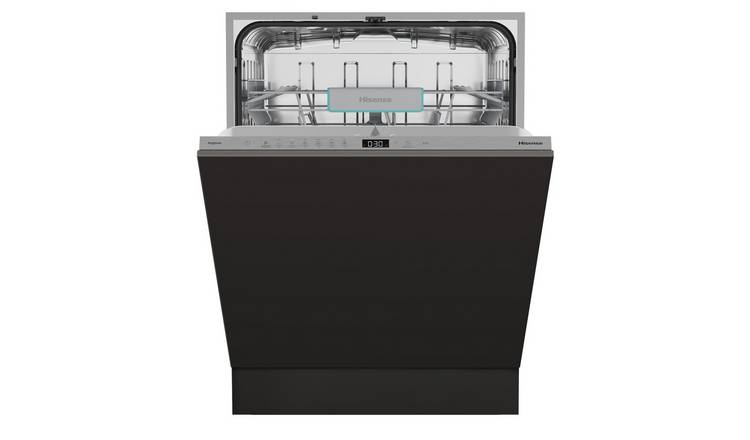 Hisense HV642C65UK Integrated Full Size Dishwasher - Black