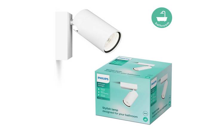 Philips Idris Metal Spotlight - White