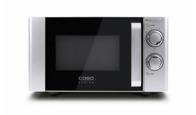 CASO Design 20L 700W Ecostyle Ceramic Microwave & Grill-Grey