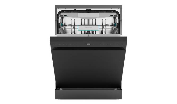 Hisense HS673A90BXUK Full Size Dishwasher - Black