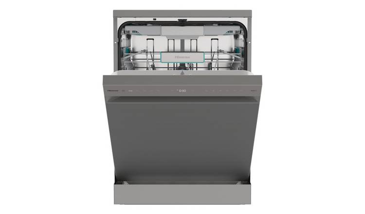 Hisense HS693A90XADUK Full Size Dishwasher - Stainless Steel
