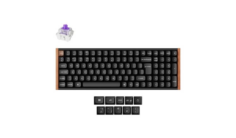 Keychron K4 Version 2 Wireless Mechanical Keyboard - Black