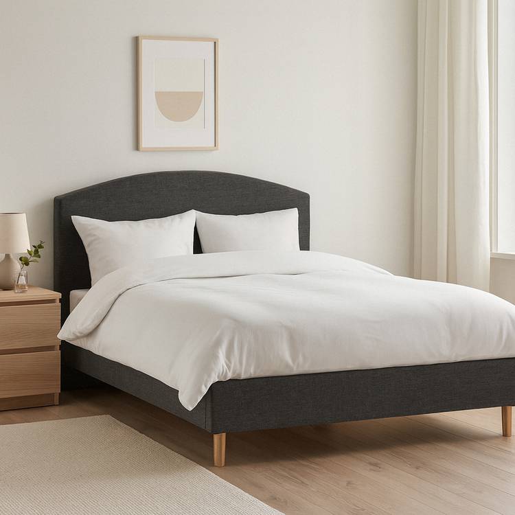 Millbrook Beds Archer Superking Wooden Bed Frame - Charcoal 0