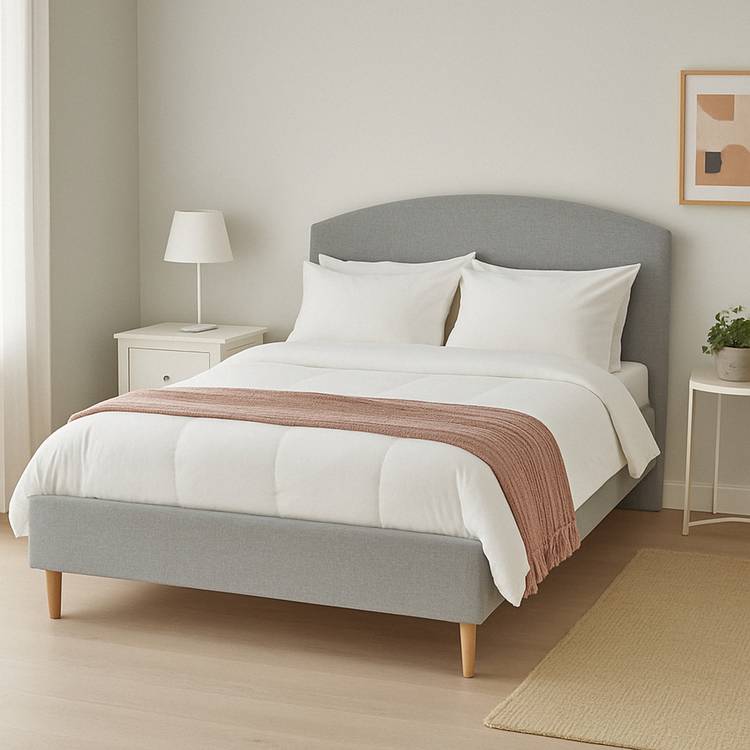 Millbrook Beds Archer Kingsize Wooden Bed Frame - Grey 0