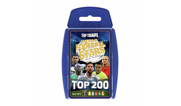 Top Trumps World Football Stars Cards Pack 1