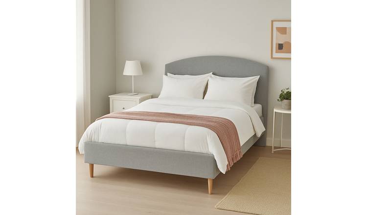 Millbrook Archer Superking Fabric Bed Frame - Grey