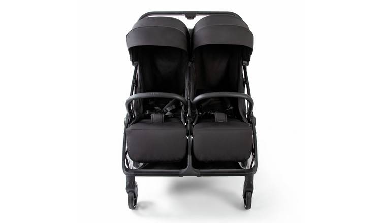 Red Kite Push Me Duet Twin Pushchair Black