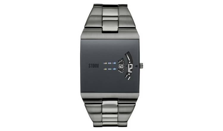STORM Grey Dial Stainless Steel Strap Watch