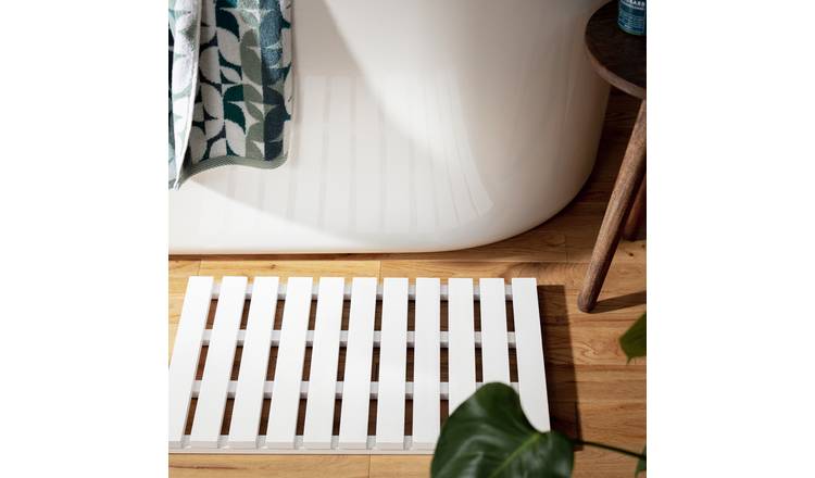 Habitat Bamboo Duck Board - White