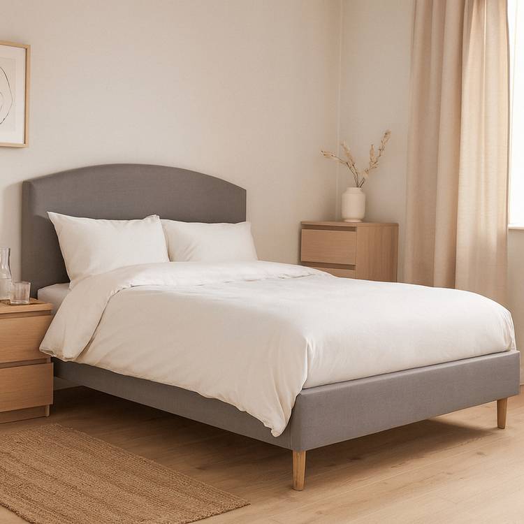 Millbrook Beds Archer Superking Wooden Bed Frame - Grey 0