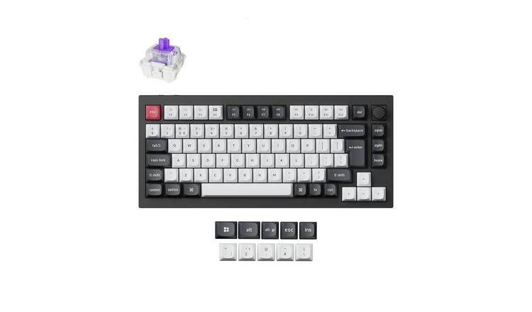 Keychron Q1 Wireless Mechanical Keyboard - Black