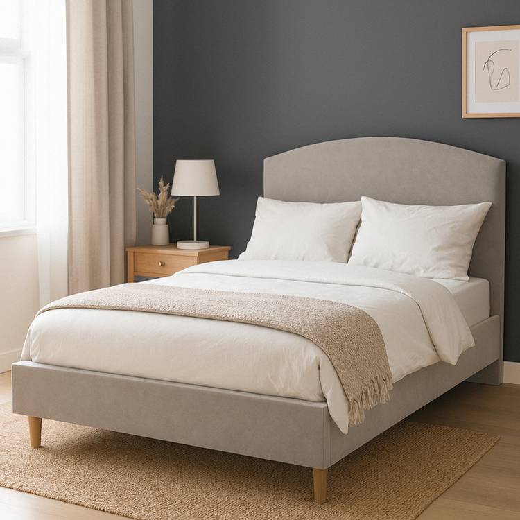 Millbrook Beds Archer Superking Wooden Bed Frame - Natural 0