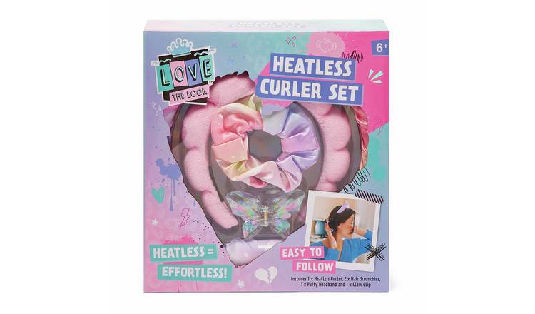 Love The Look 5 Piece Heatless Hair Curler Set