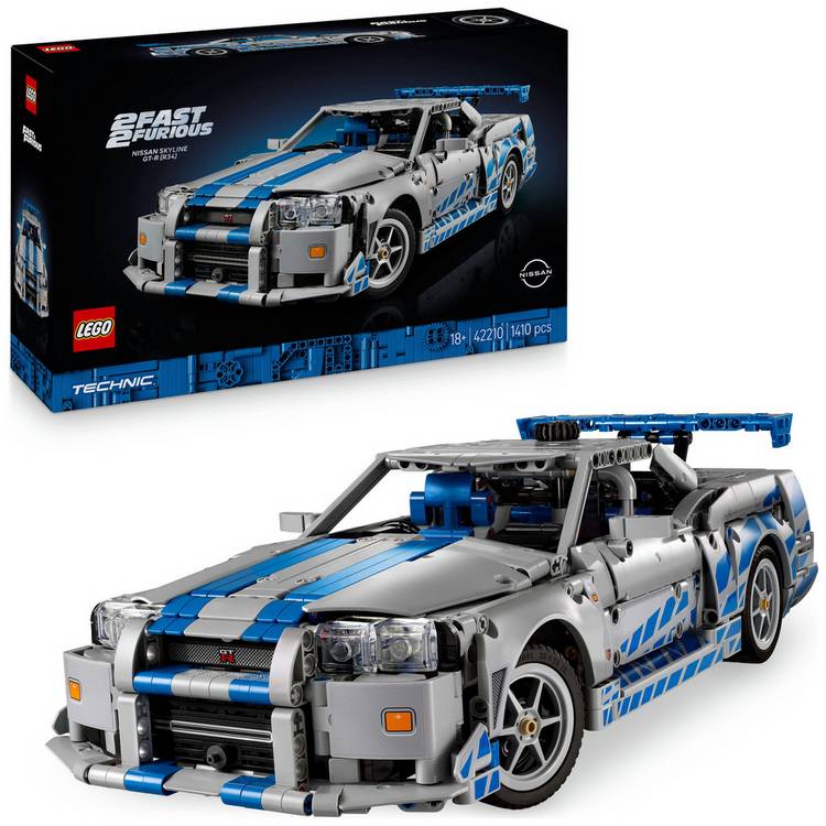 LEGO Technic 2 Fast 2 Furious Nissan Skyline GT-R R34 42110 0