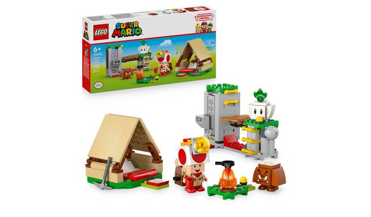 LEGO Super Mario Captain Toad's Camp Toy with Figures 72040