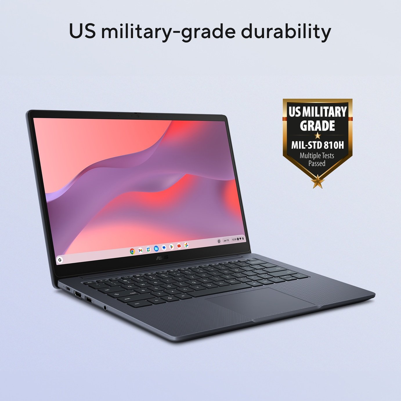 Buy ASUS CX14 14in N50 4GB 64GB Chromebook - Blue | Laptops | Argos
