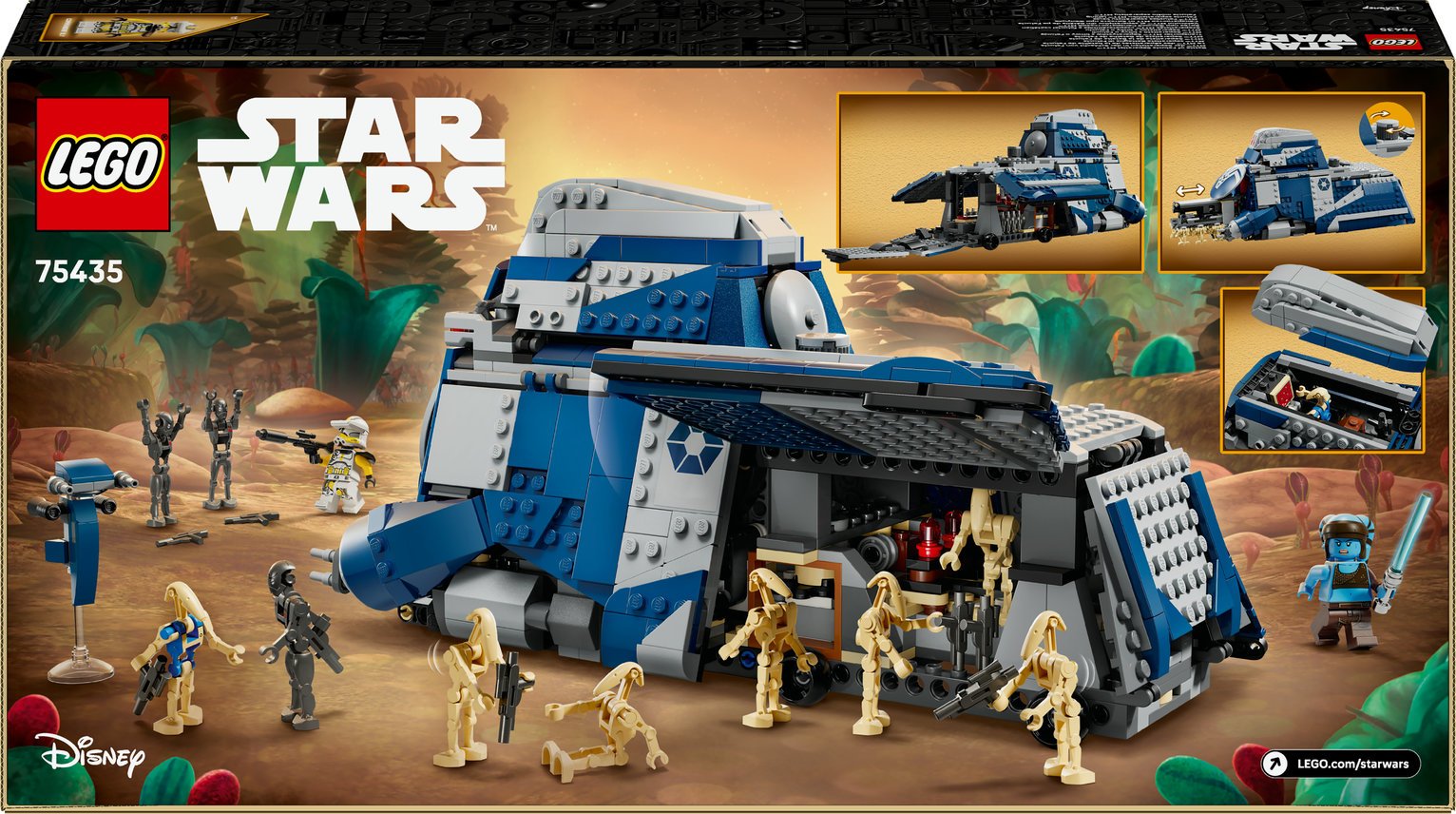 Buy LEGO Star Wars Battle of Felucia Separatist MTT Set 75435