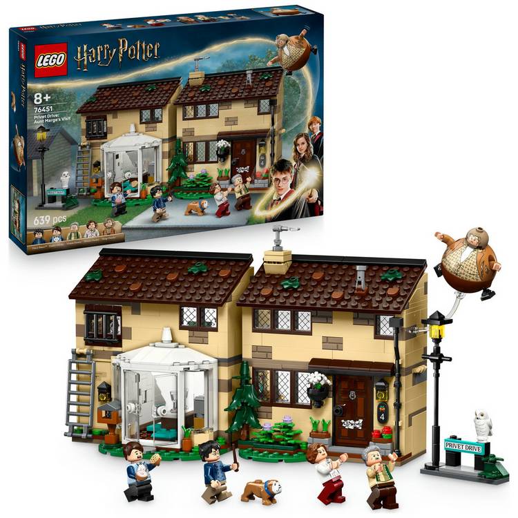 LEGO Harry Potter Privet Drive: Aunt Marge's Visit Set 76451 0
