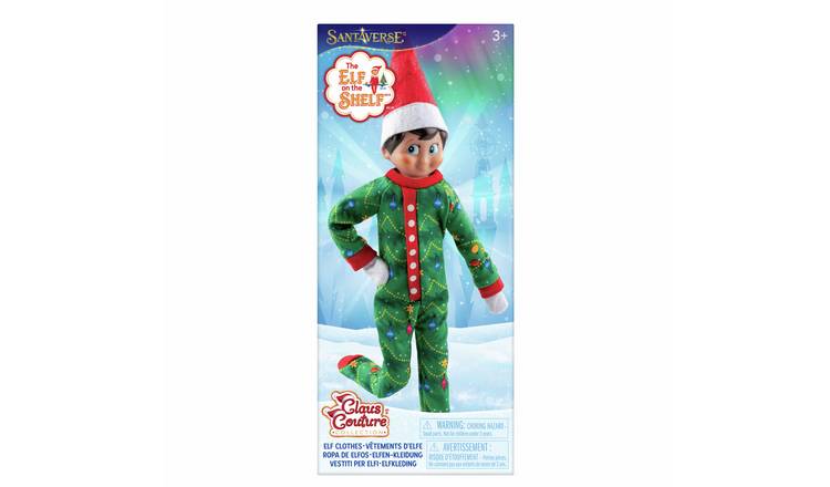Elf on the Shelf  Christmas Tree Themed Onesie Pajama