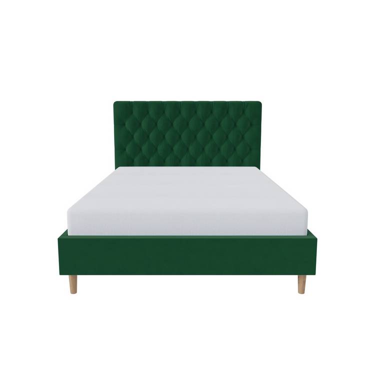 Millbrook Beds Chester Kingsize Wooden Bed Frame - Green 0